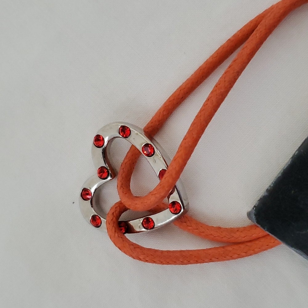 Heart Charm Bracelet | Crystals from Swarovski Components